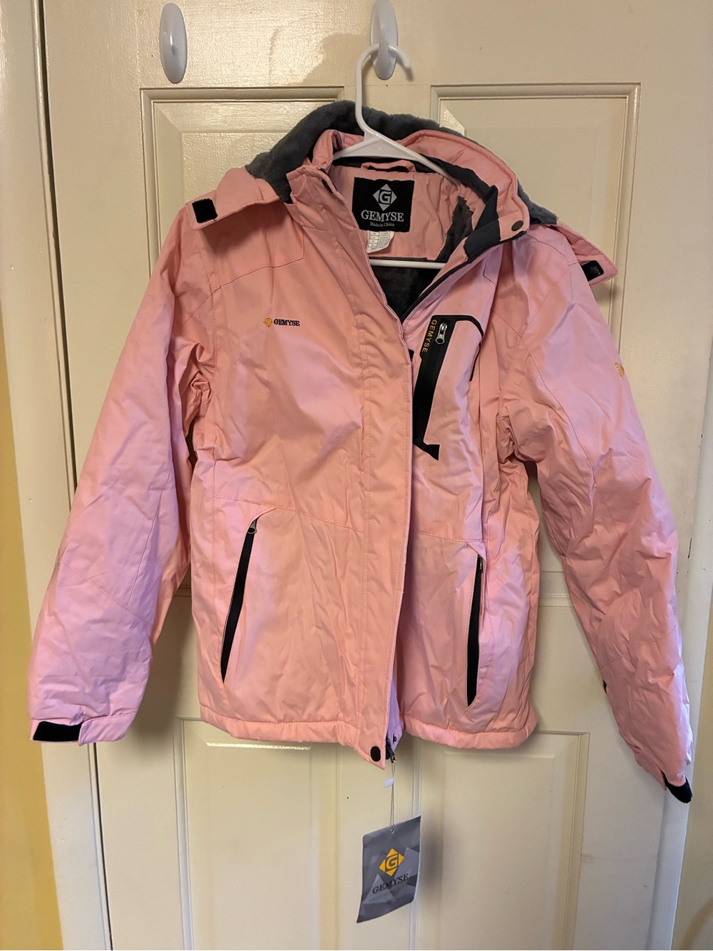NWT Girls' Pink Insulated Winter Jacket
